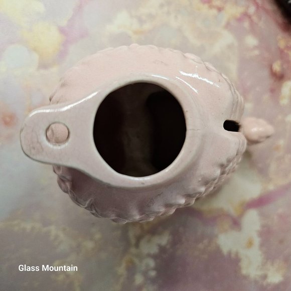 SOLD - Victoria Ceramics Vintage 1950s Glazed Pink French Poodle Coin Money Bank - Picture 7 of 10